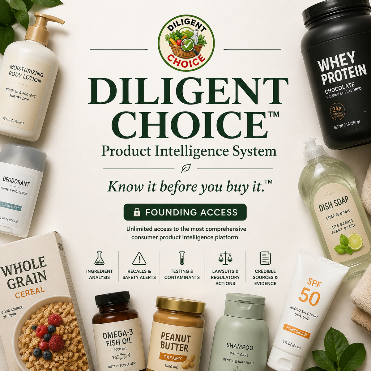 Diligent Choice Product Intelligence System