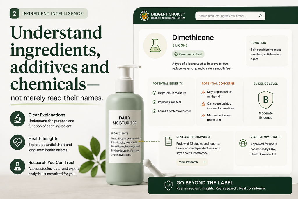 Diligent Choice Product Intelligence System